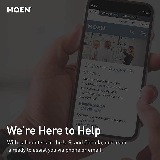 Moen Flo Smart Water Leak Detector, Drip or Flood Sensor Alarm