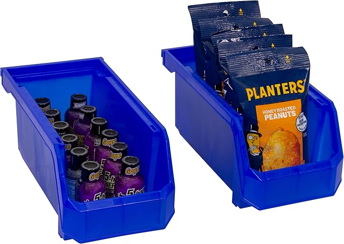 Plastic Containers for Organizing and Storage Bins for Closet, Garage or Pant...