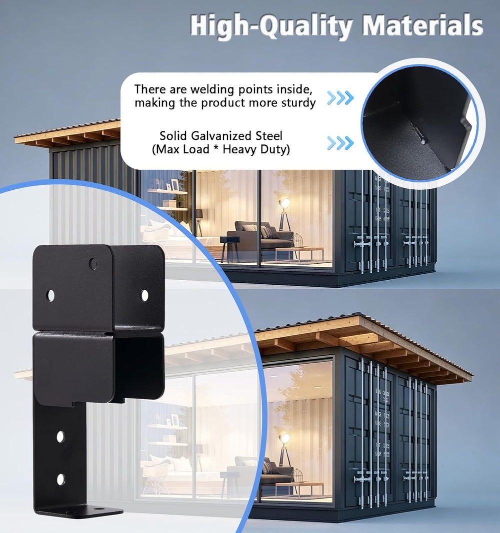 20 Foot Shipping Container Roof Brackets Fits，Wood Truss Brackets for Shippin...