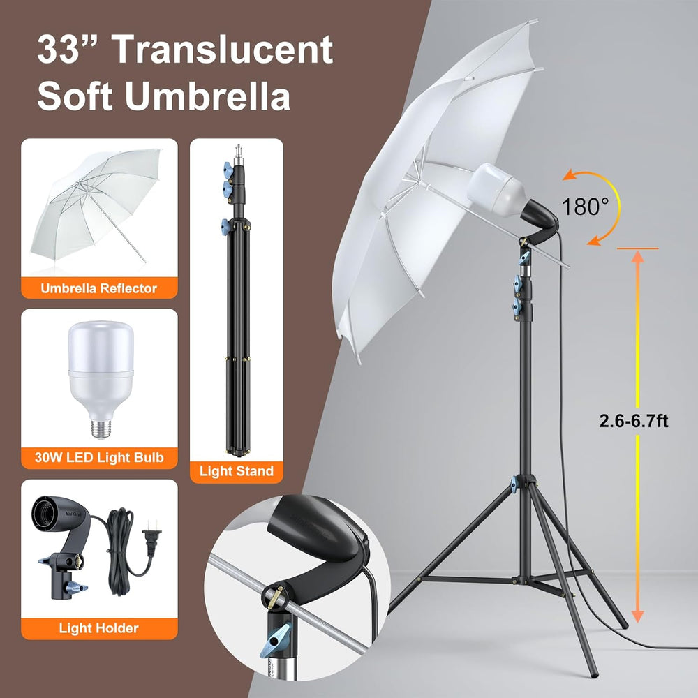 LINCO Lincostore Photo Video Studio Light Kit AM169
