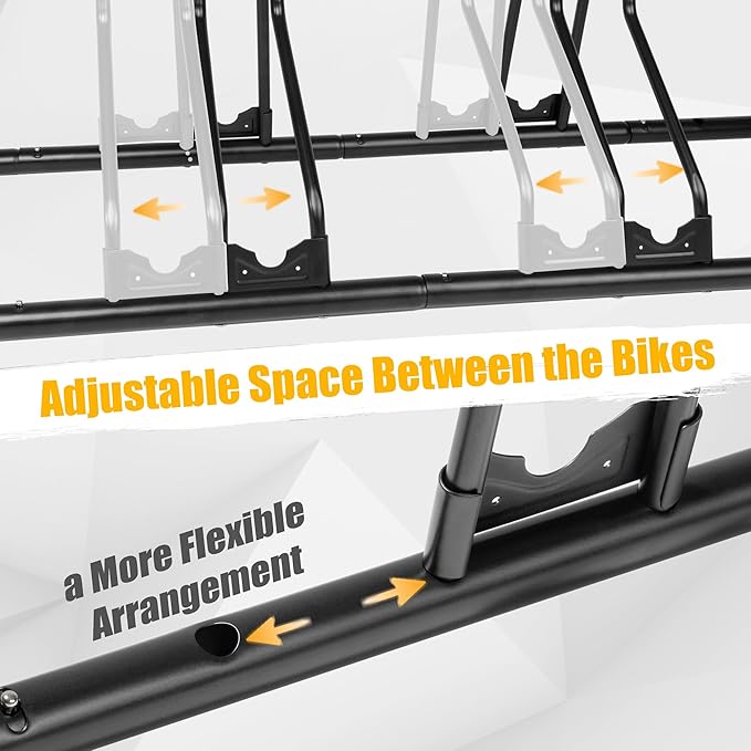 CyclingDeal Bike Rack Floor Parking Bike Stand