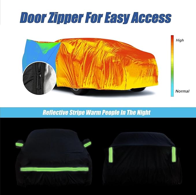 Waterproof Car Covers for 2006-2025 Dodge Charger Custom Heavy Duty Waterproof