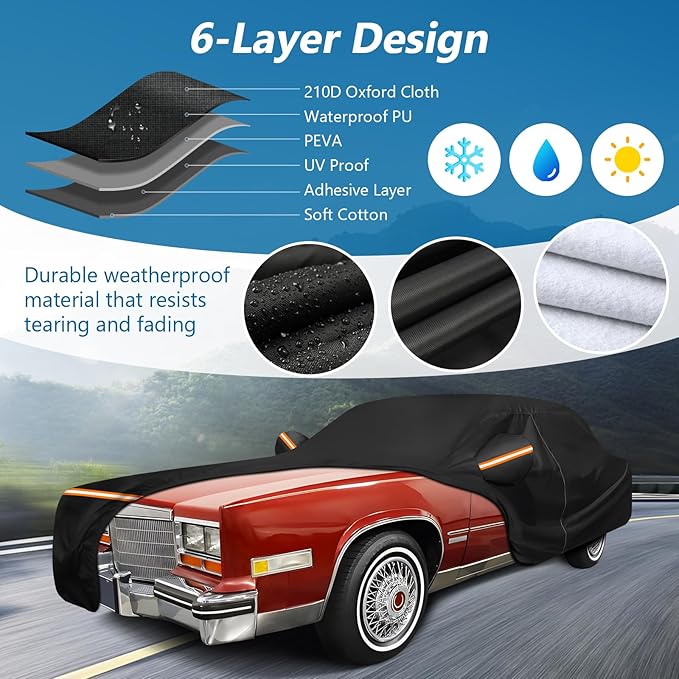Car Cover for Cadillac Eldorado Biarritz/Brougham/Fleetwood/Convertible