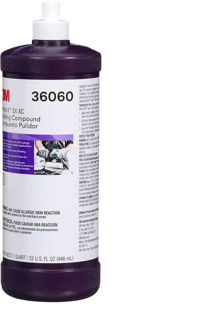 Perfect-It Perfect-It EX AC Rubbing Compound, Fast Cutting, High Performing