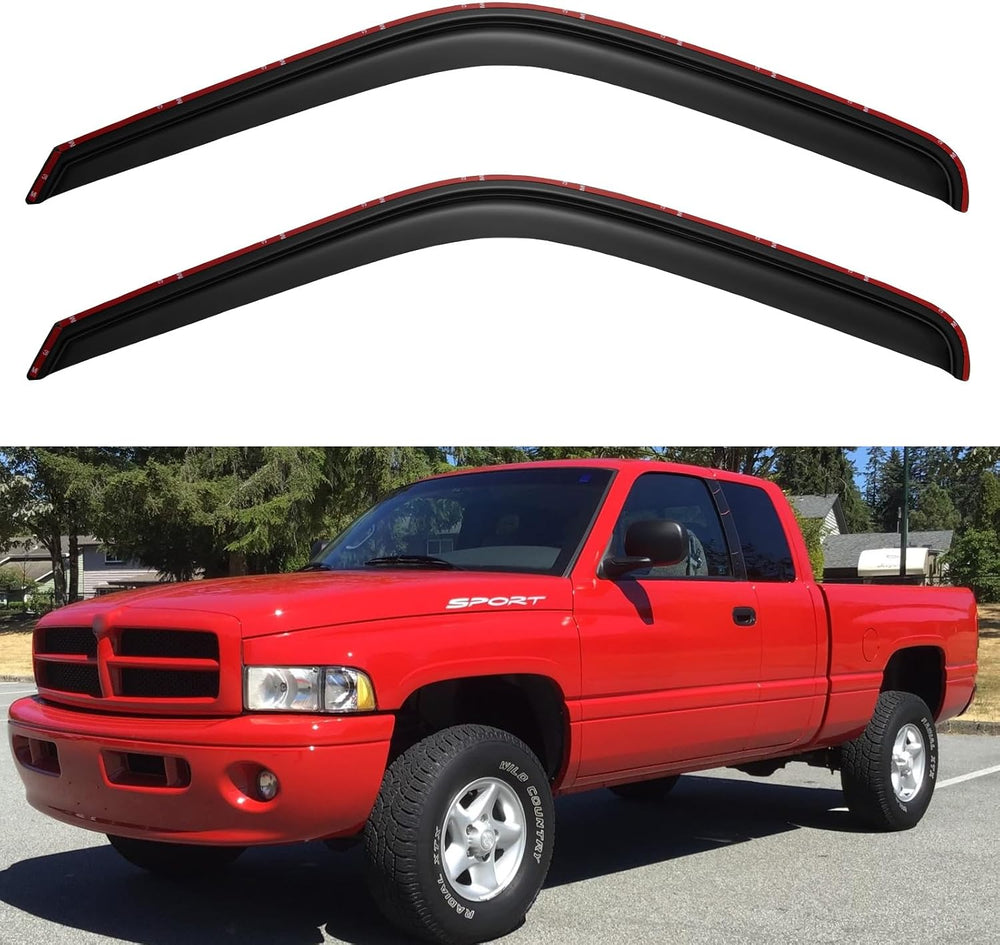 in-Channel Window Visors Rain Guards