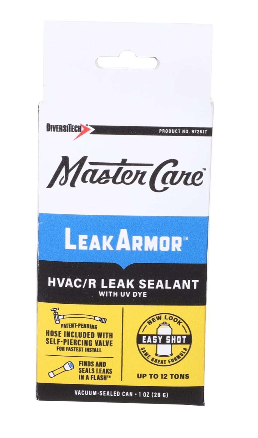 Diversitech Master Care Leak Armor, HVAC/R Leak Sealant 2oz Permanently Seals...