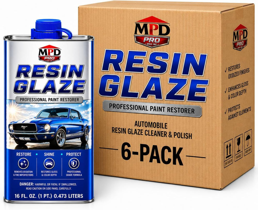 MPD Pro Automobile Resin Glaze Cleaner & Polish - 16oz - Paint Restoratio...