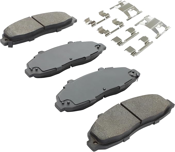 Premium Ceramic Front Brake Pads Compatible