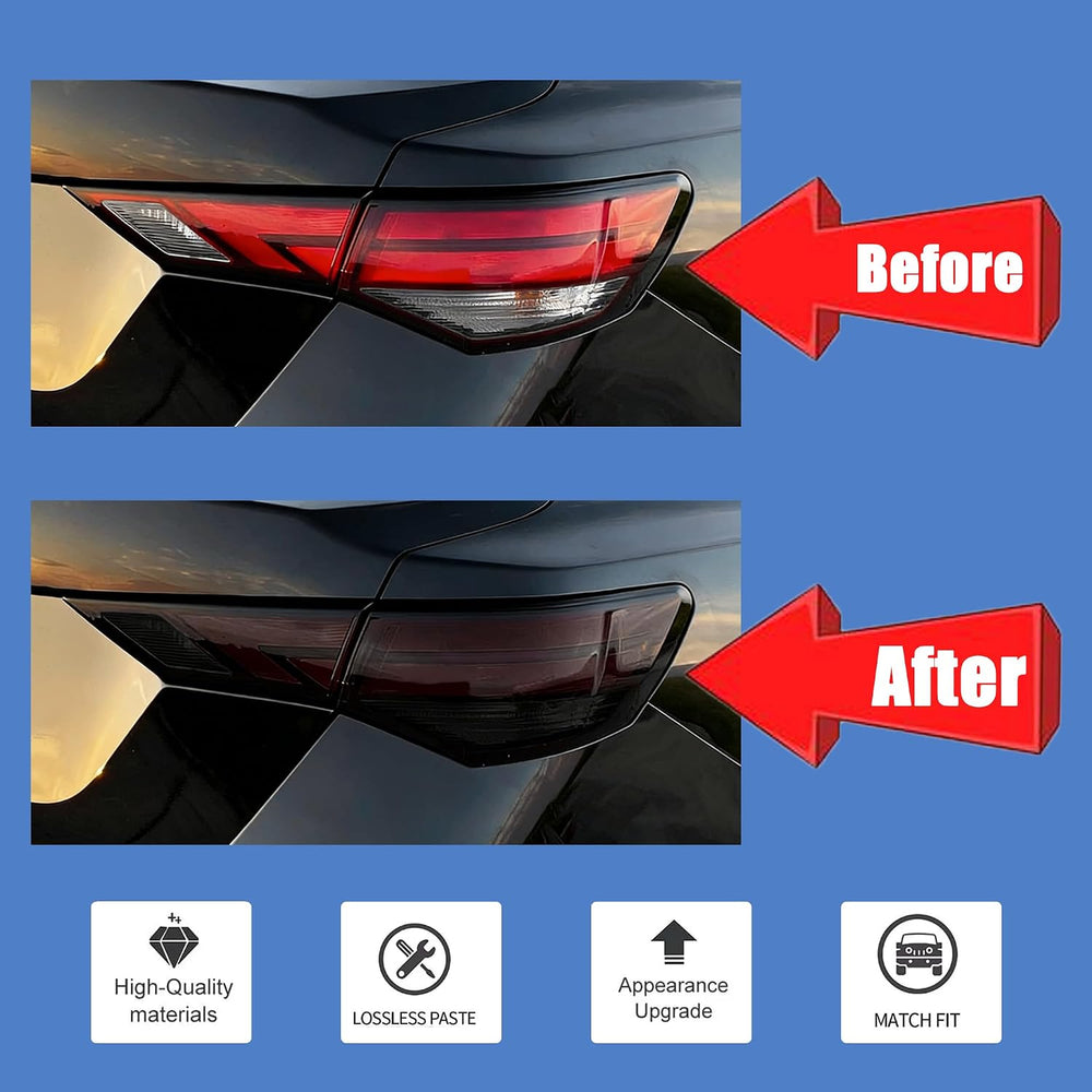 STSEV01 Taillight Cover Trim Fit for Nissan Sentra 2020-2025 Accessories S/SR...