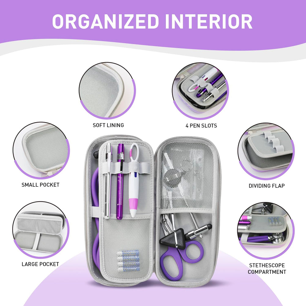 Scian 13 Pcs Stethoscope Case Kits, Supplies Inclued, Perfect Nurse Gift Stet...