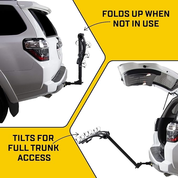 Saris Bones 3-Bike Hitch Rack Bicycle Carrier,