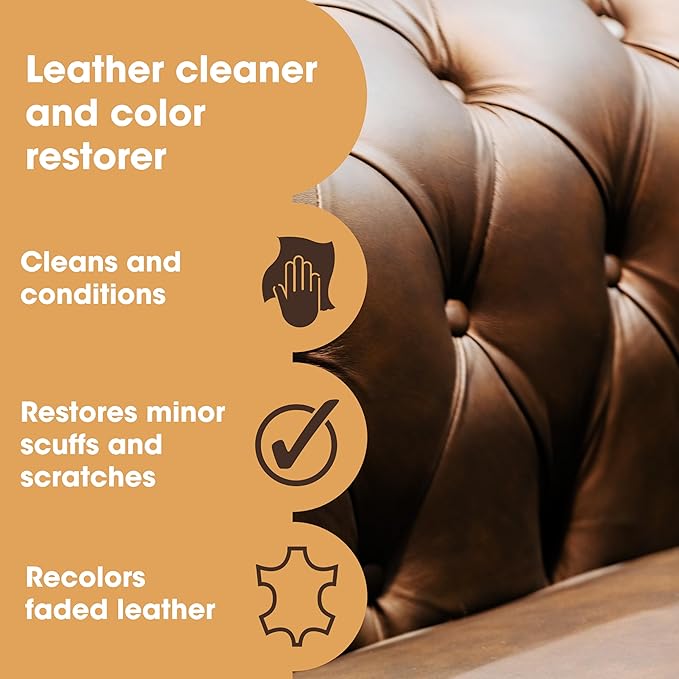 Furniture Clinic Leather Easy Restoration Kit | (4 Piece)
