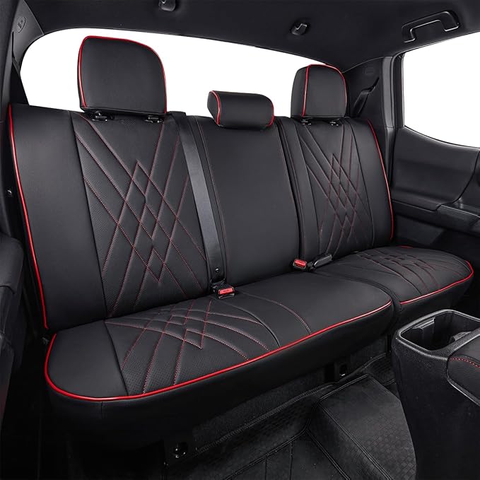EKR Custom Fit Tacoma Leather Car Seat Covers