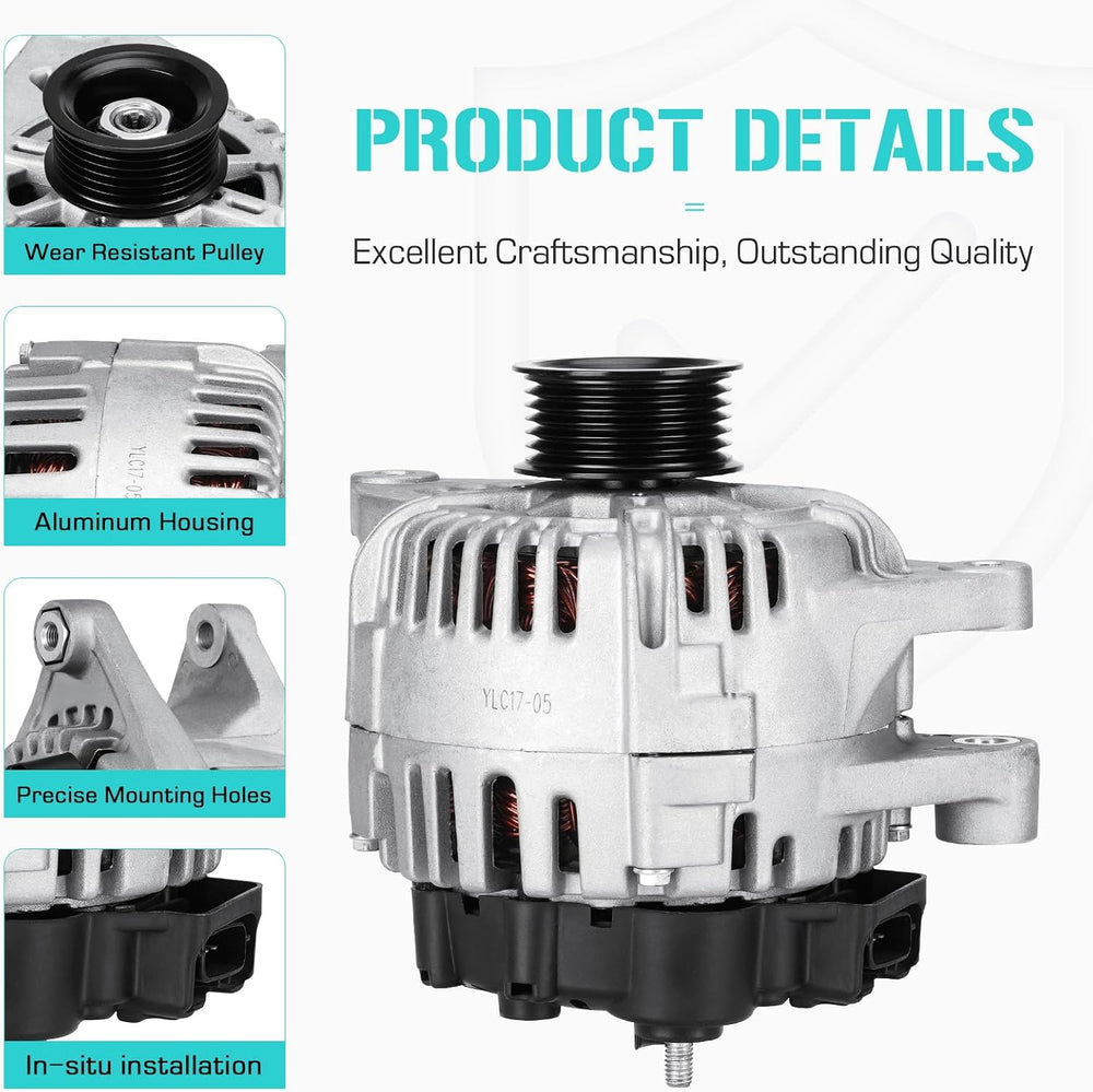 New Alternator 3.5 3.5L for Hyundai Santa Fe 2003-2006, Fit for Kia Amanti 20...