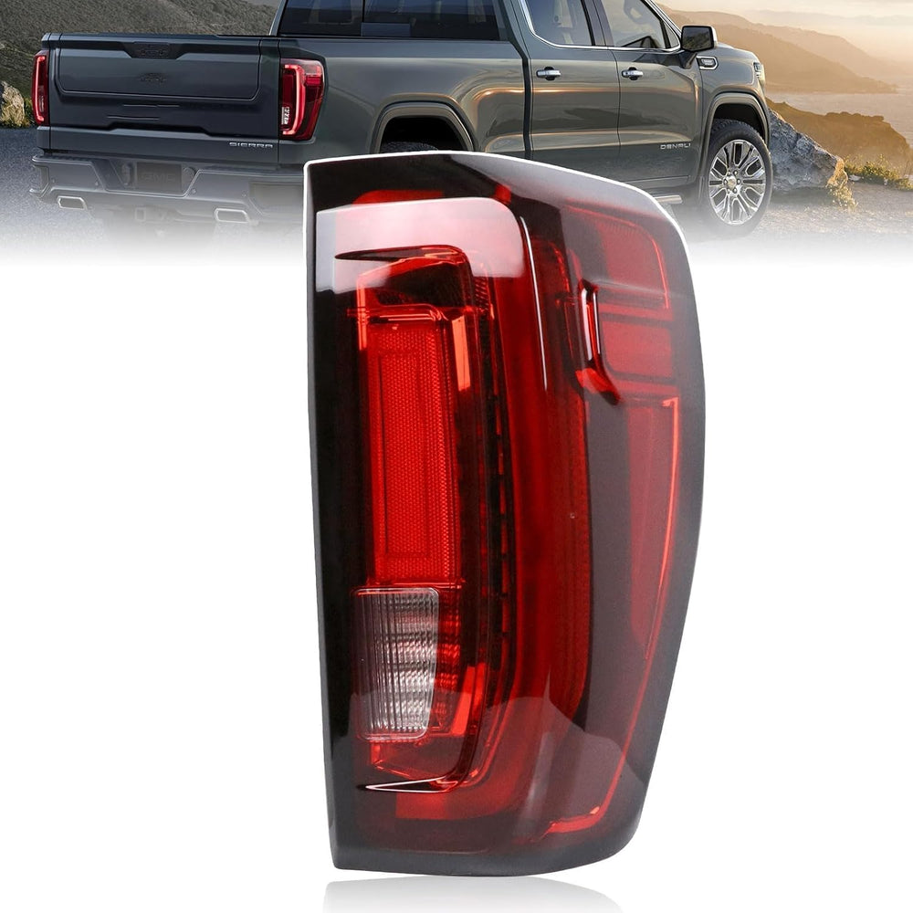 Lochnchn LED Tail Light Assembly Compatible with 2019-2025 GMC Sierra 1500/25...