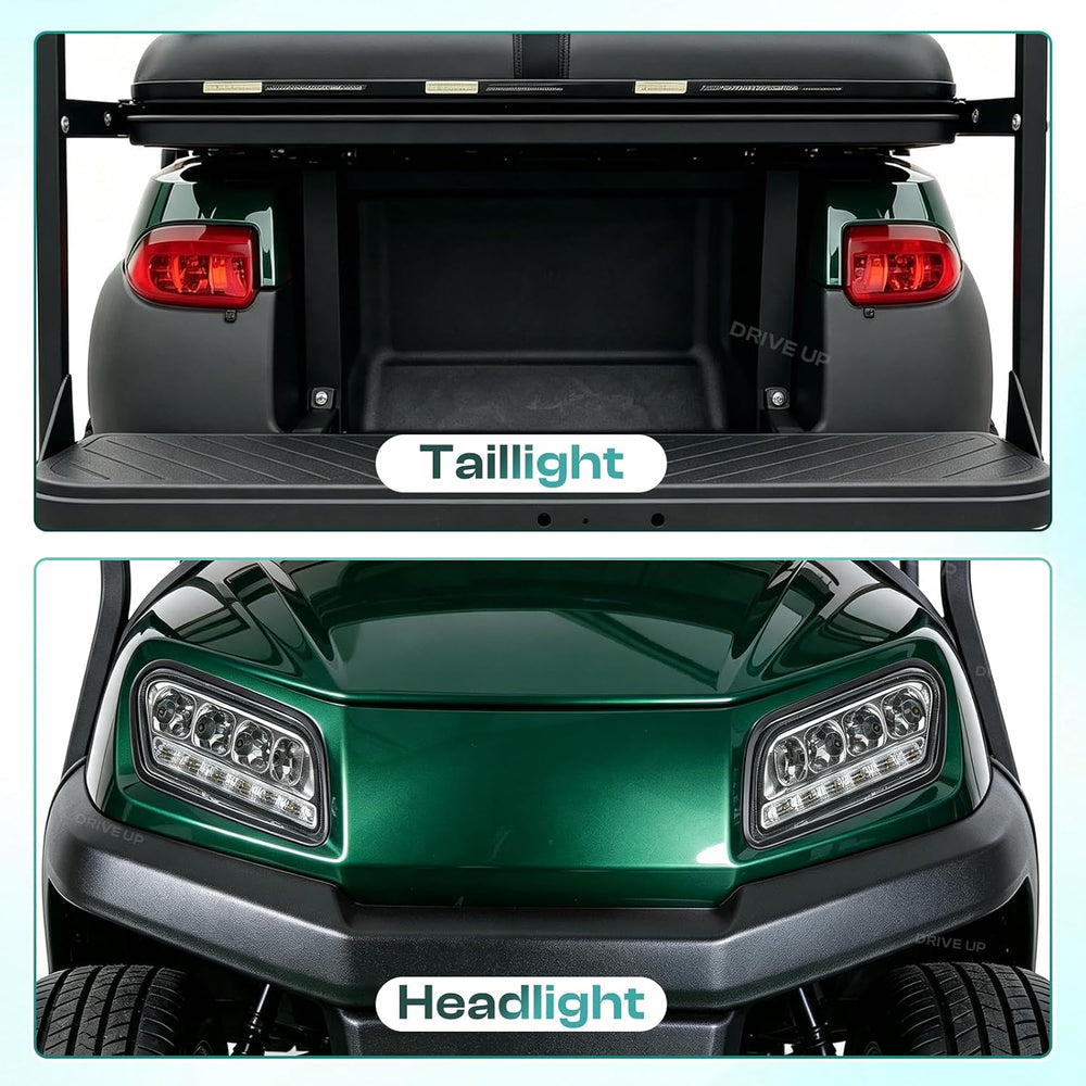 Golf Cart Tempo LED Light Kit for Club Car Tempo, Golf Cart LED Headlight and...