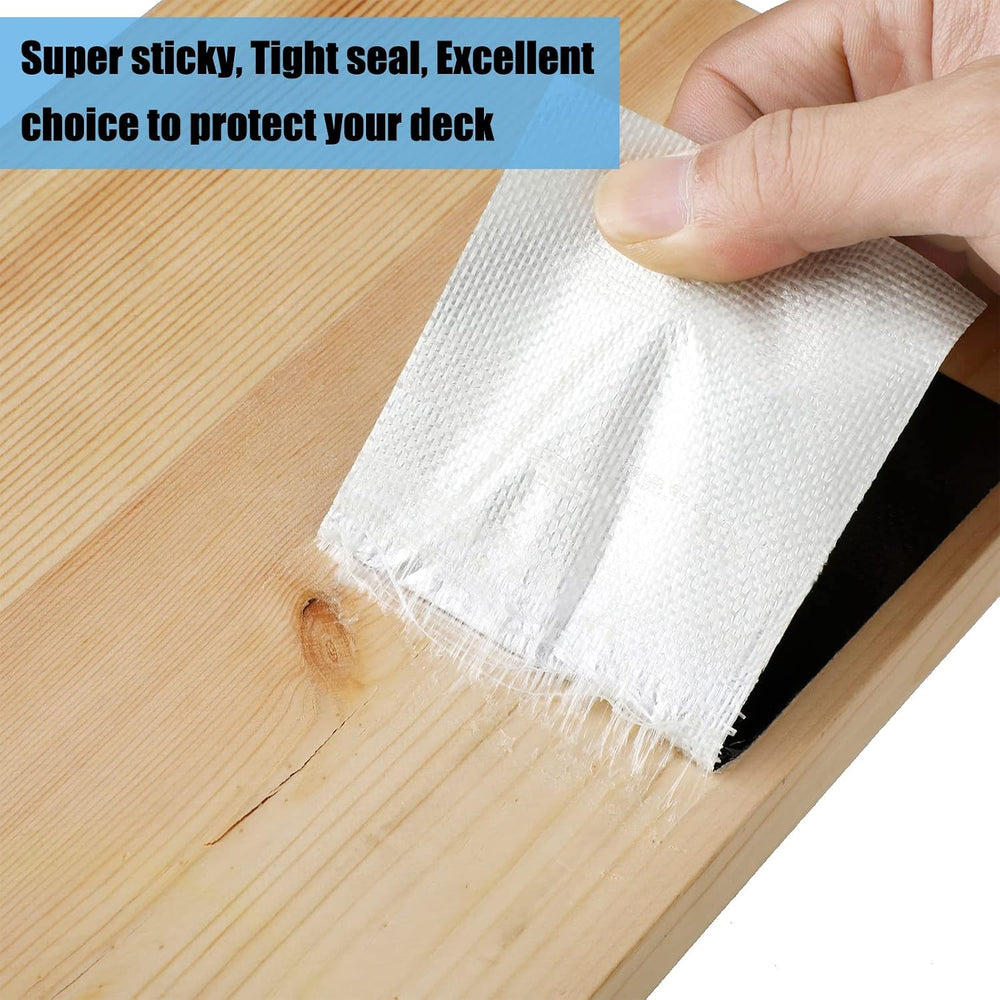 Tatuo 6 Rolls Deck Joist Tape for Decking, 3-1/8 Inch x 50 ft Flashing Tape