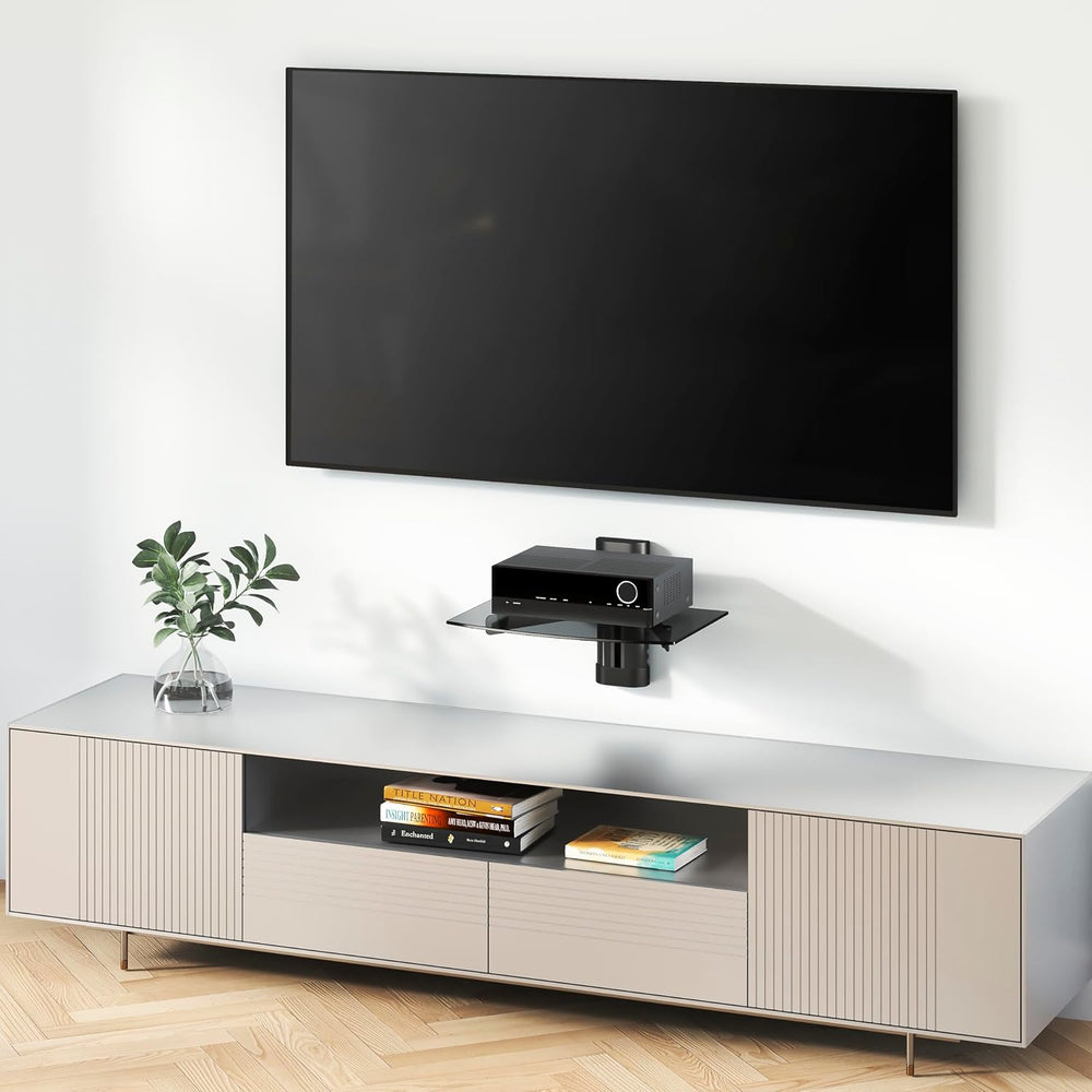 Mount-It! Floating Wall Shelf for AV Receiver & Game Consoles