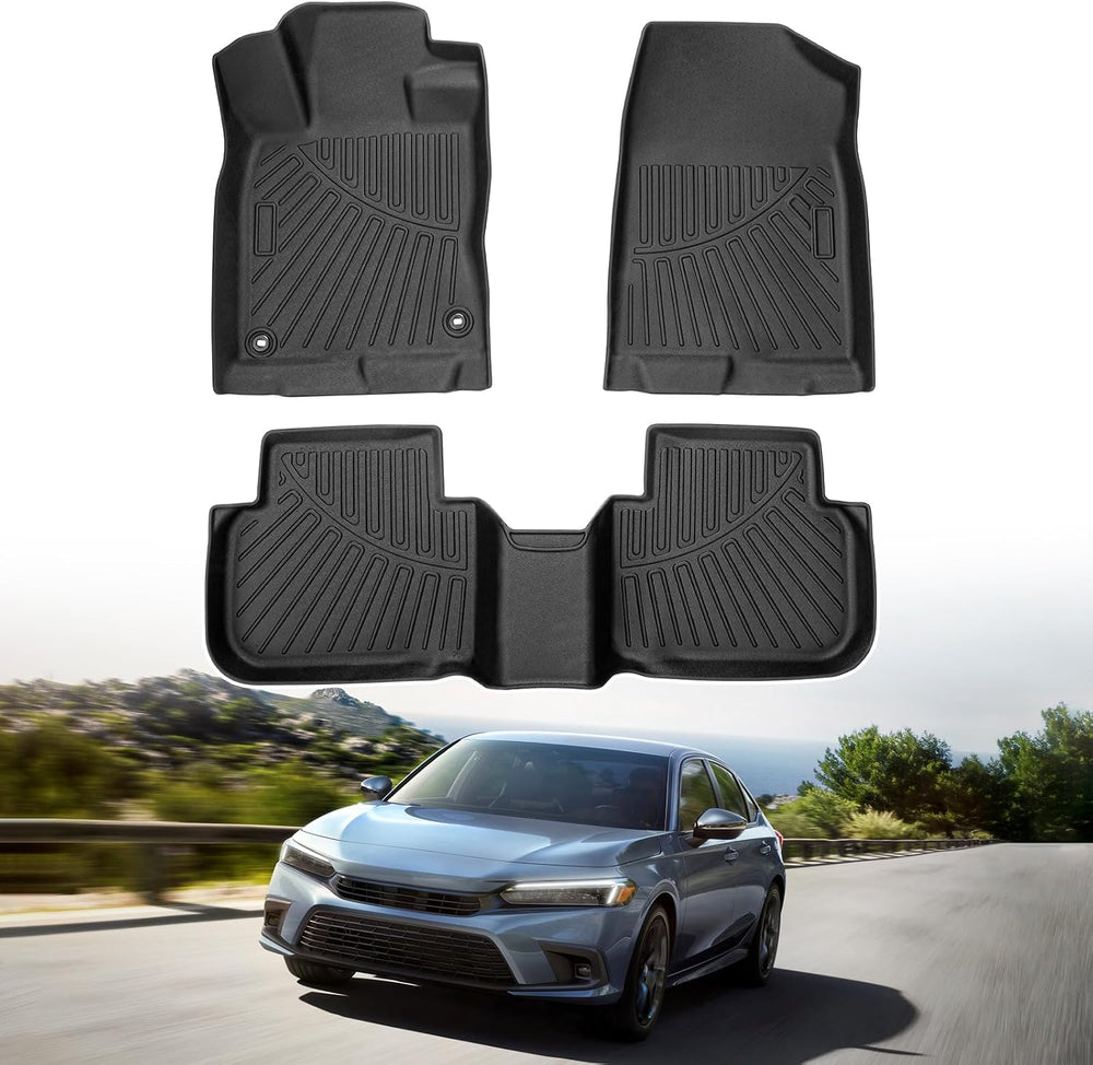 Powerty Floor Mats for 2022-2025 Honda Civic/2023-2025 Acura Integra
