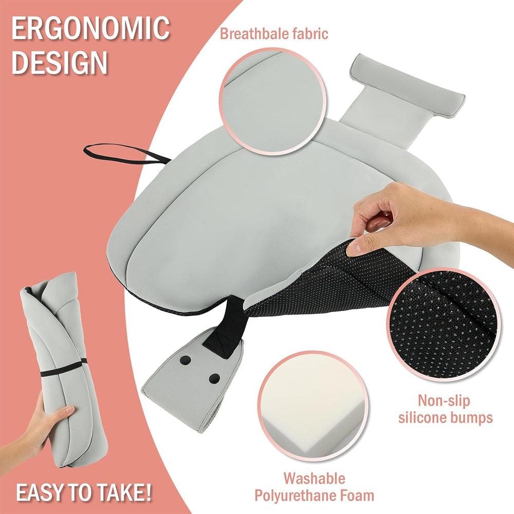Car Seat Cushion for Pregnancy, Integrated Abdominal Pad, Elastic Breathable ...