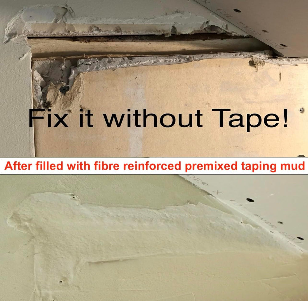 Tape in Mud™ 2025 Version-Fiber Reinforcement additive to Drywall Taping Comp...
