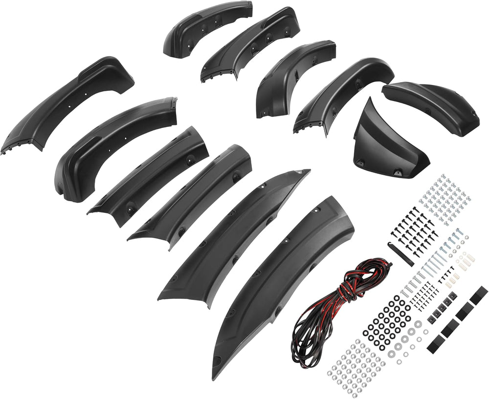 ALMULOO 4Pcs Fender Flares Compatible with 2012-2015 Toyota Tacoma | Fleetsid...