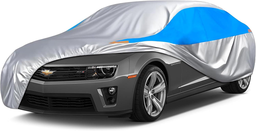 MORNYRAY Waterproof Car Cover All Weather Snowproof UV Protection Windproof