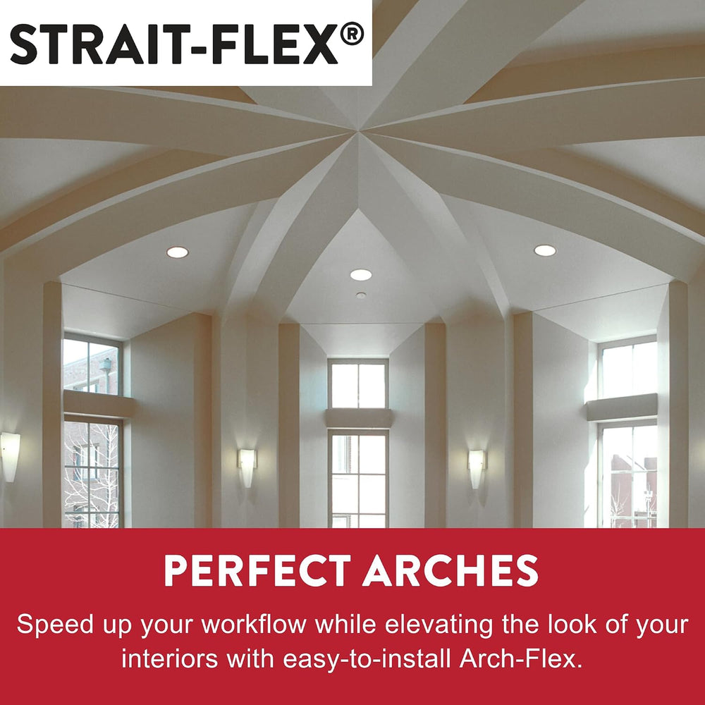 Drywall Tape – Arch-Flex Corner Bead for Drywall Repair – Flexible Composite ...
