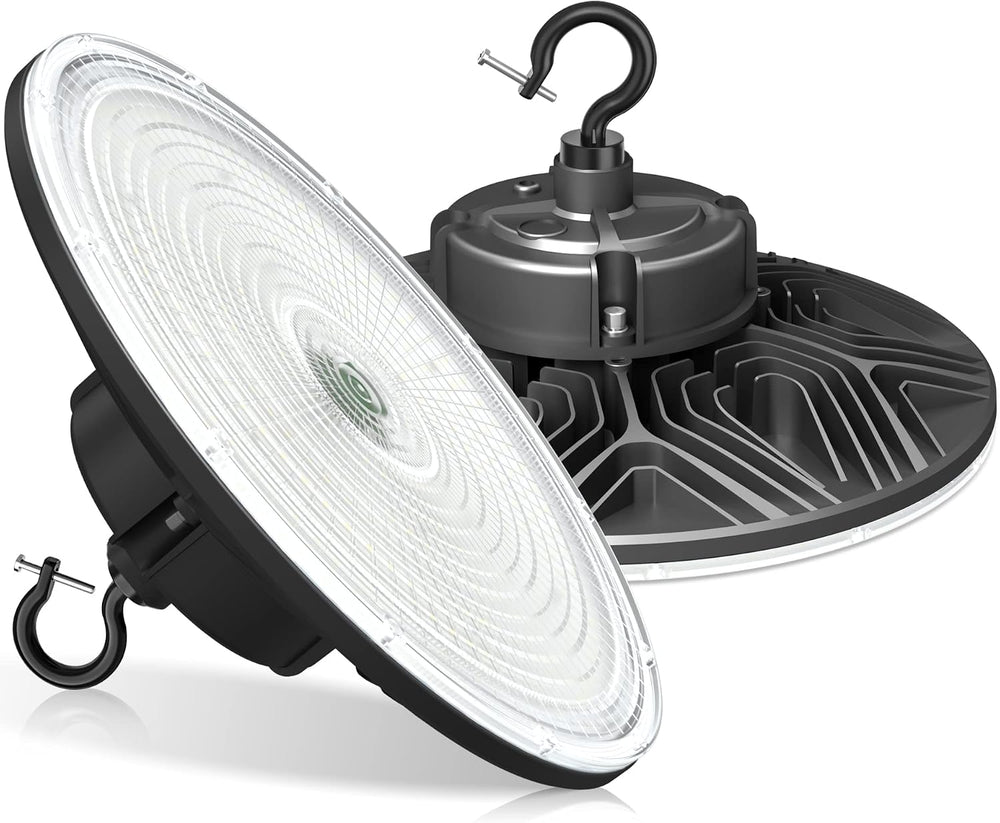 150W UFO-LED-High-Bay-Light, UL & DLC Listed 5000K Daylight 21000LM, 0-10V