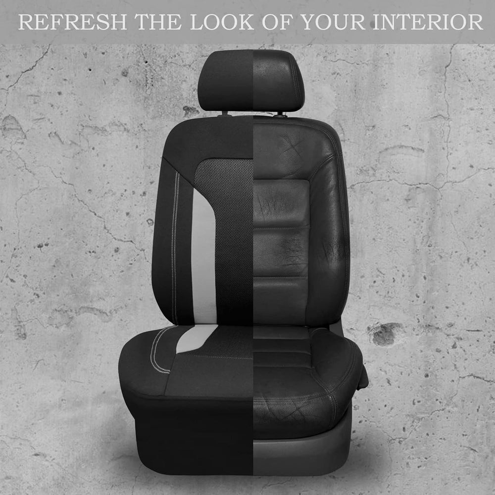 CAR PASS 3D Air Mesh Car Seat Covers Full Set, Breathable Sporty Rear Bench w...