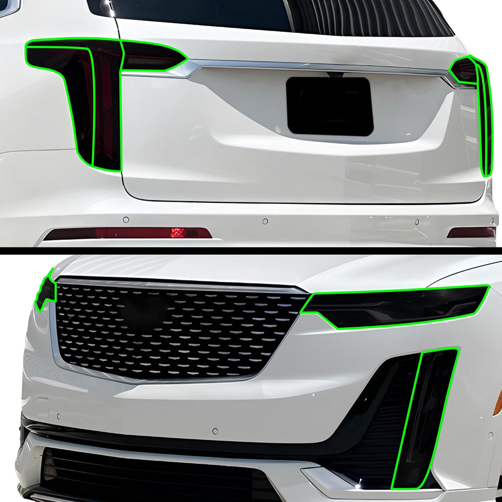 BOGAR TECH DESIGNS Precut for Cadillac XT6 2020-2025 Full Headlight Taillight