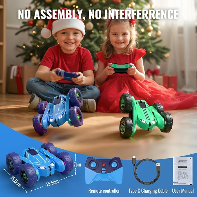 MaxTronic Remote Control Car, Rechargeable RC Cars & Remote