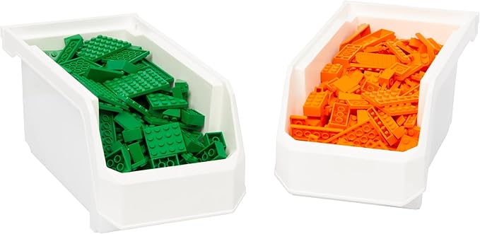 Plastic Containers for Organizing and Storage Bins for Closet, Garage or Pant...