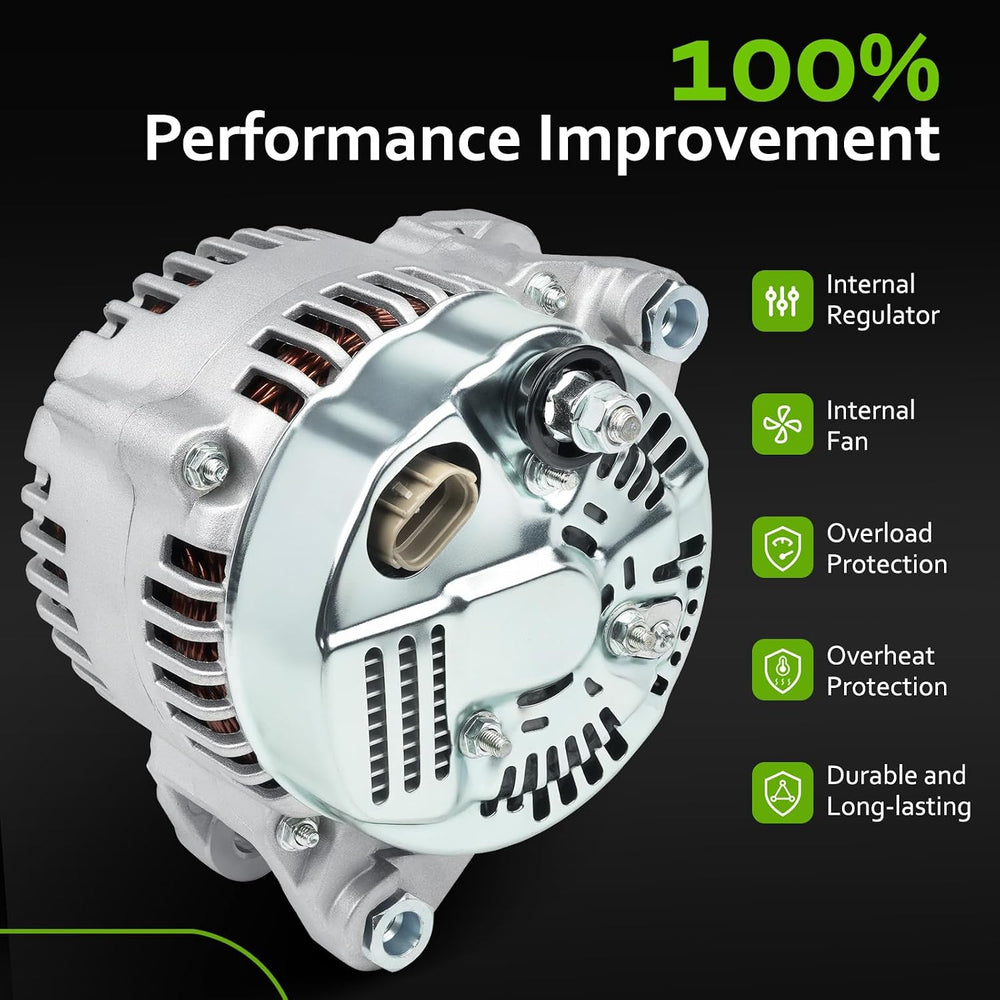 Alternator Replacement for 2007-2009 Kia Sorento 3.3 3.8L, Sedona 06-09, Borr...