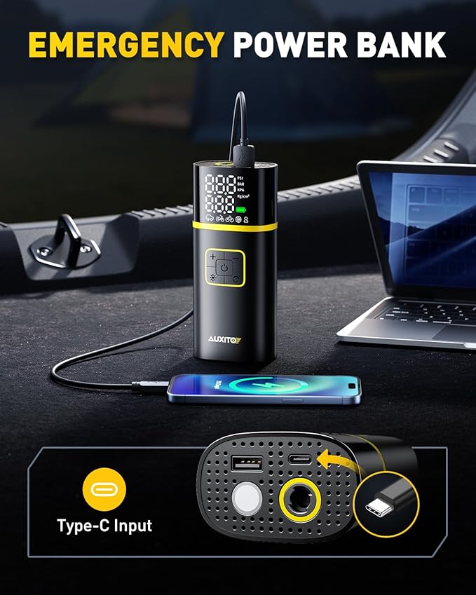 AUXITO Tire Inflator Portable Air Compressor