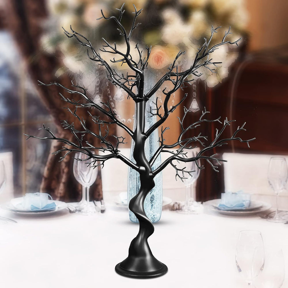 Jetec Halloween Christmas Tree Centerpieces Table 30 in Manzanita, Black