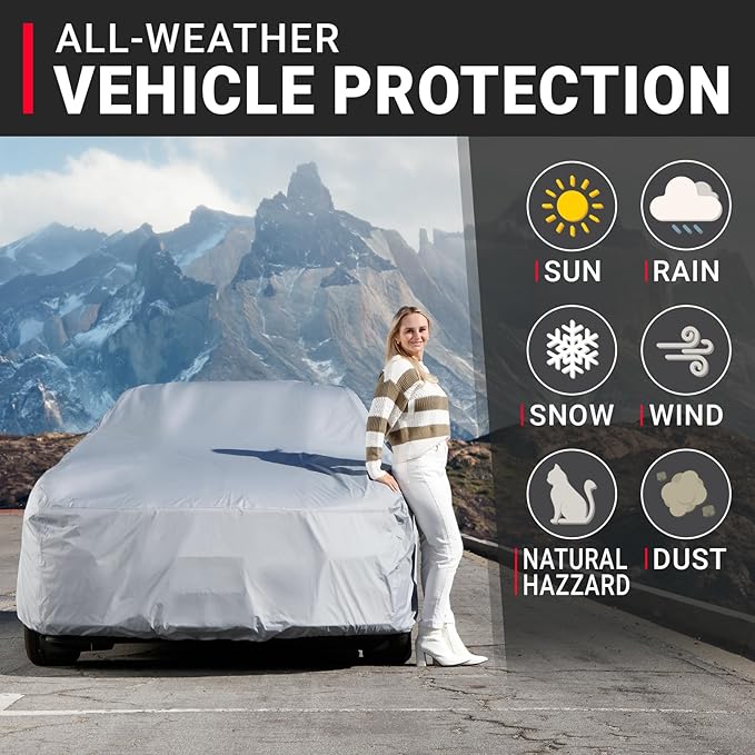 iCarCover Custom Car Cover for Chevy Monte Carlo, Waterproof All Weather Rain