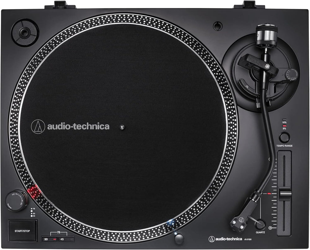 Audio-Technica AT-LP120XUSB-BK Direct-Drive Turntable (Analog & USB), Ful...