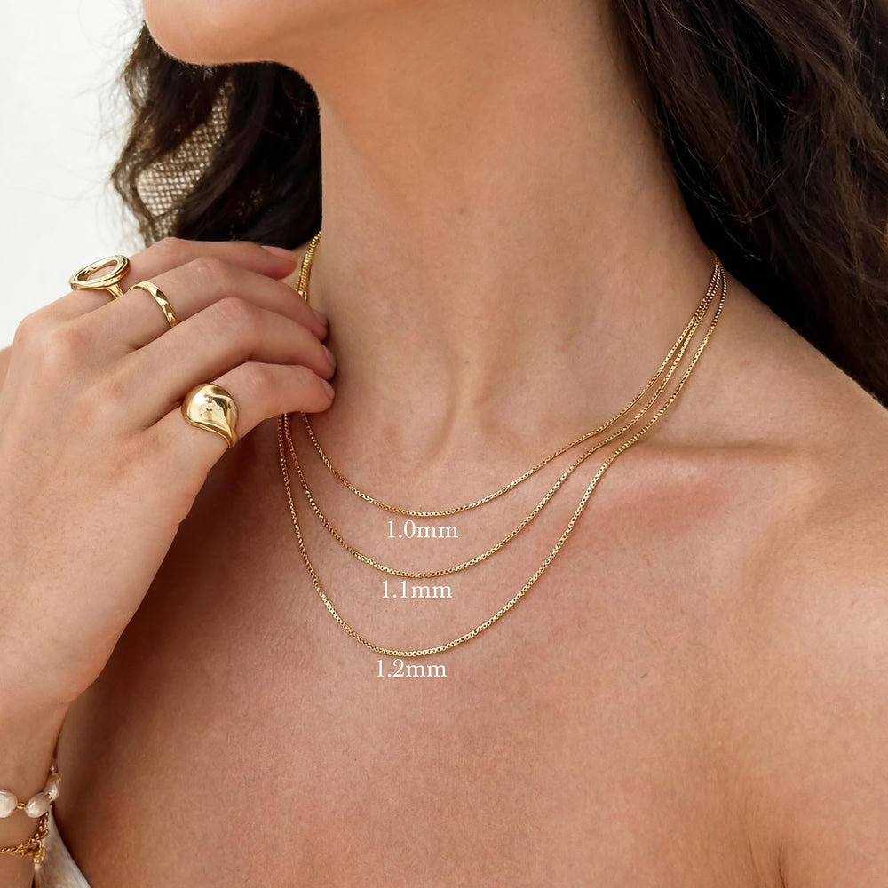 14K Gold Necklaces for Women 14K Gold Chain for Men