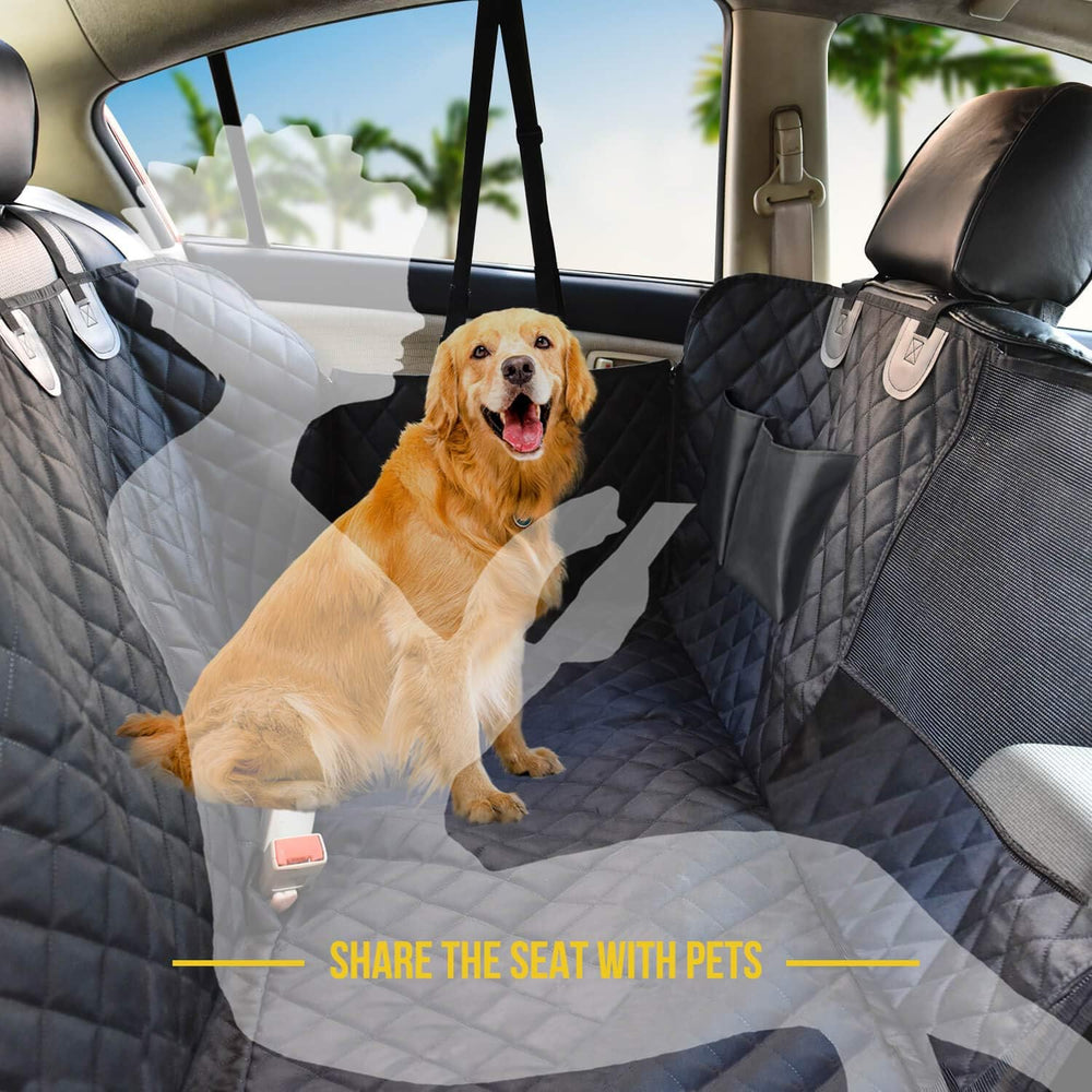 Vailge Dog Car Seat Cover for Back Seat, 100% Waterproof Back Seat Pet Cover ...