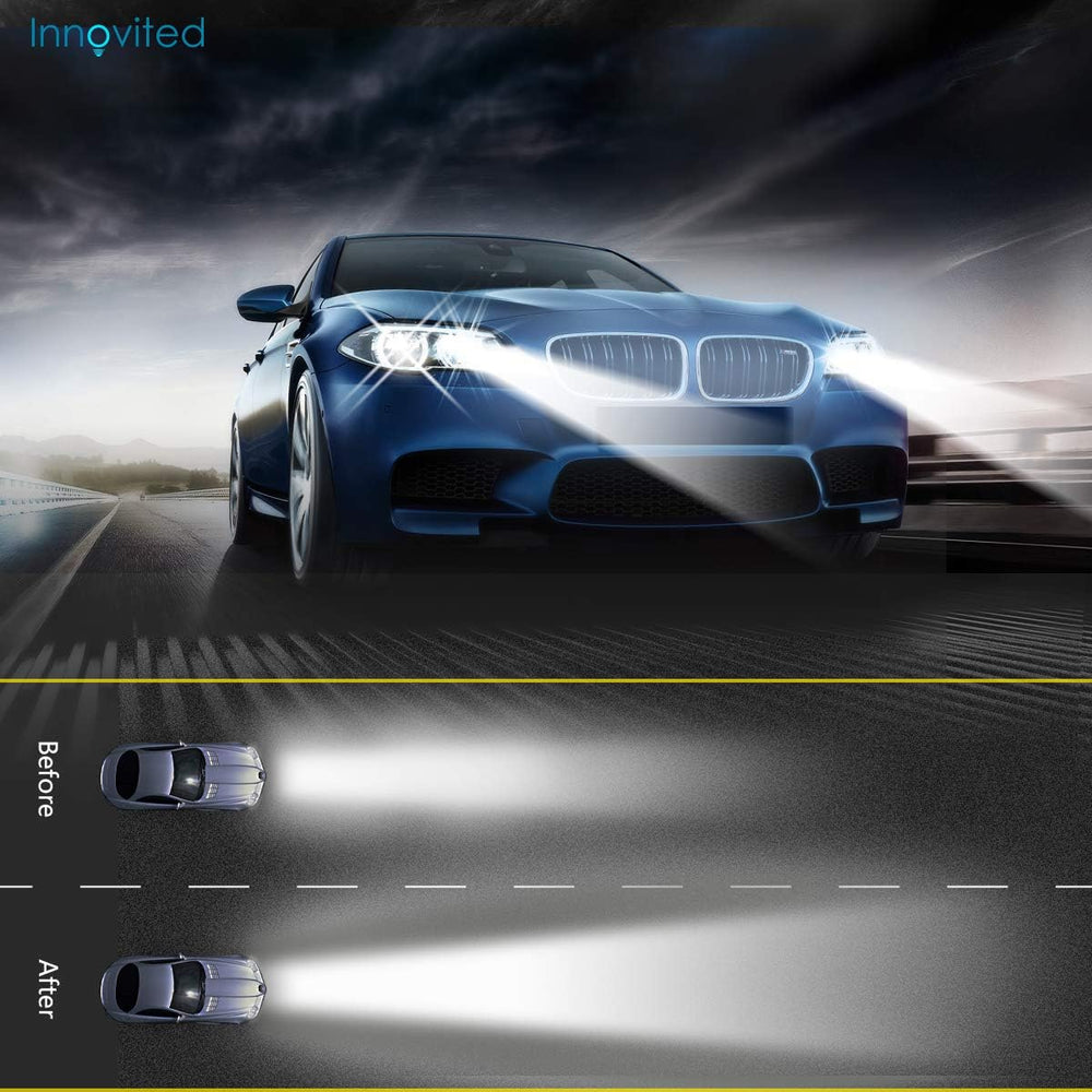 Innovited H4-3 9003 6000K Hi/Lo Bi xenon HID Xenon Bulb Bundle With 55W INOAC...