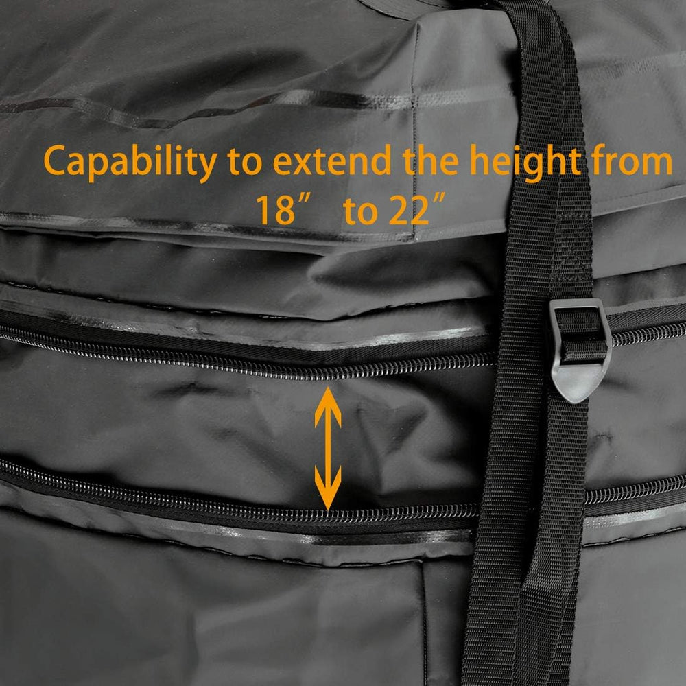 CZC AUTO Expandable Hitch Cargo Carrier Bag 9.5 cu. ft Extends to 11.6 cu. ft...