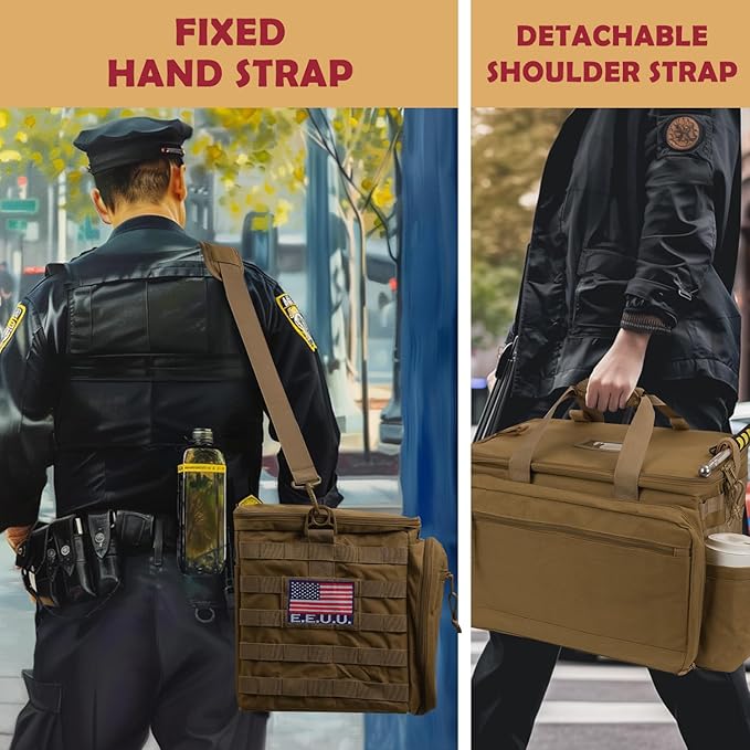 Patrol Bag Law Enforcement, Police Gear Car Front Seat Vehicle Organizer Bags