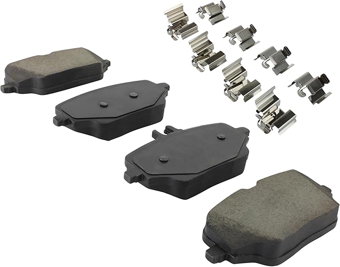 Premium Ceramic Rear Brake Pads Compatible