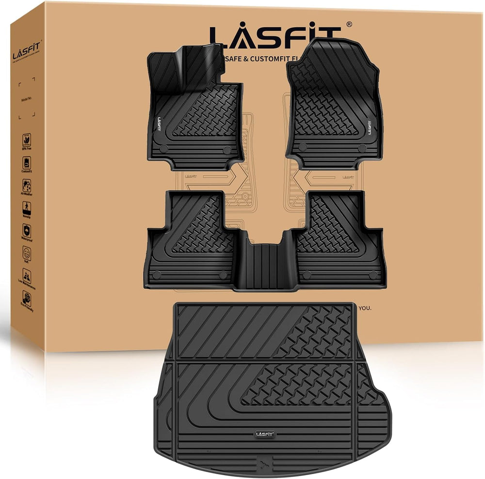 LASFIT Floor Mats&Trunk Mat for Lexus NX/ NX250/ NX350 2022-2025, All Wea...