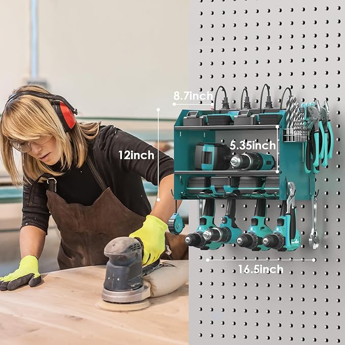 CCCEI Modular Power Tool Organizer Wall Mount