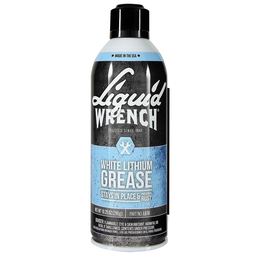 Liquid Wrench L616-12PK White Lithium Grease - 10.25 oz., (Case of 12)