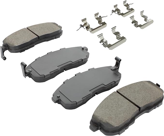 Premium Ceramic Front Brake Pads Compatible