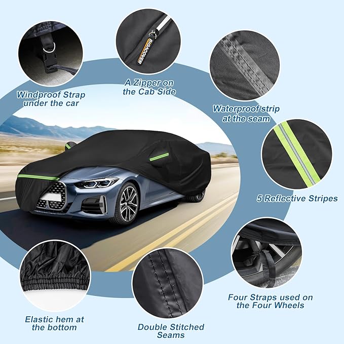 Car Cover for BMW M4/ 4 Series 420i 428i 430i 435i 440i /4 Coupe 2014-2024