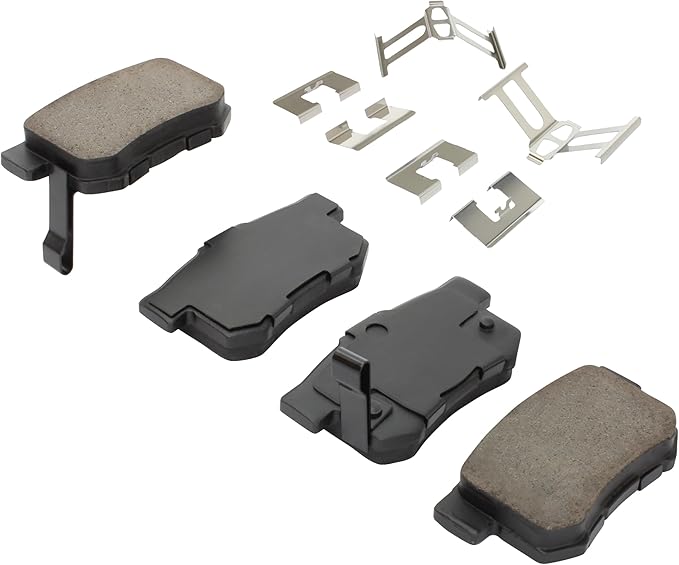 Premium Ceramic Rear Brake Pads Compatible